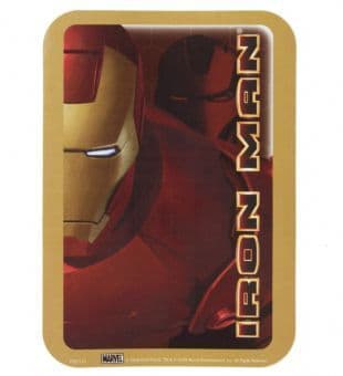 Iron Man - Iron Man & Logo (Sticker)