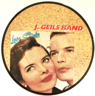 J. Geils Band - Love Stinks/Till The Walls Come Tumblin' Down (7") (Picture Disc) (VG+/NM)