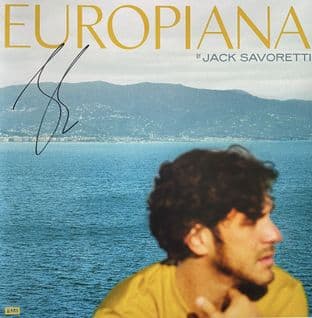 Jack Savoretti - Europiana (LP) (Yellow Vinyl) (Signed) (NM/NM)