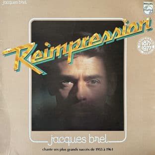 Jacques Brel - Chante Ses Plus Grands Succès De 1955 À 1961 (LP) (EX/EX)