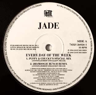 Jade - Every Day Of The Week (12") (F+/NM)
