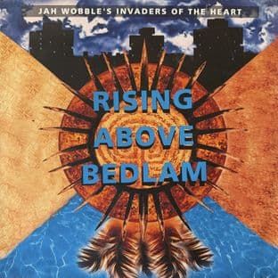 Jah Wobble's Invaders Of The Heart - Rising Above Bedlam (LP) (1991 1st Pressing) (VG/VG)