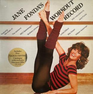 Jane Fonda & V/A - Jane Fonda's Workout Record (LP) (VG-/VG-)