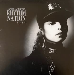Janet Jackson - Janet Jackson's Rhythm Nation 1814 (LP) (G+/VG-)