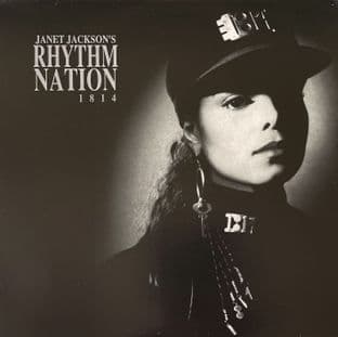 Janet Jackson - Janet Jackson's Rhythm Nation 1814 (LP) (VG-/VG-)