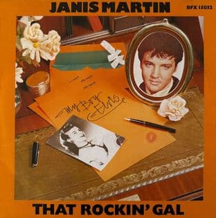 Janis Martin - That Rockin' Gal (LP) (VG+/VG)