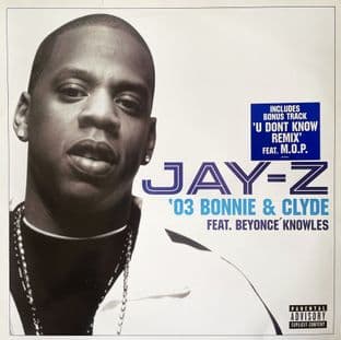 Jay-Z ft Beyonce Knowles - '03 Bonnie & Clyde (12") (VG+/VG+)
