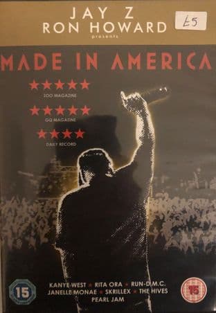 Jay Z & Ron Howard - Made In America (DVD)