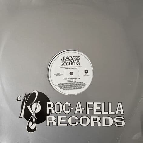 Jay-Z - The Black Album Sampler EP (12