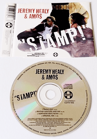Jeremy Healy & Amos - Stamp! (CD Single) (G/EX)