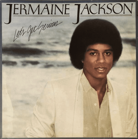 Jermaine Jackson ‎- Let's Get Serious (LP) (VG/G-VG)