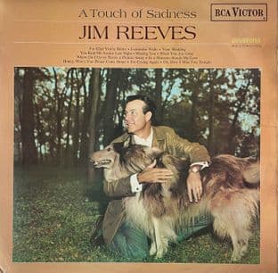 Jim Reeves - A Touch Of Sadness (LP) (G-VG/G+)