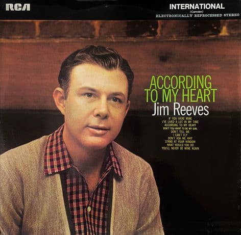 Jim Reeves - According To My Heart (LP) (VG/G++)