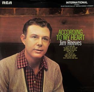 Jim Reeves - According To My Heart (LP) (VG/G++)
