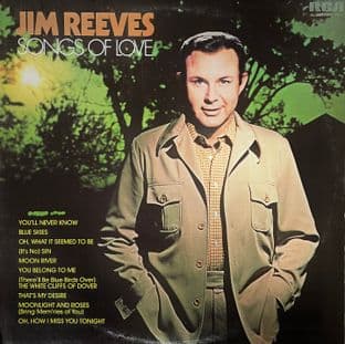 Jim Reeves - Songs Of Love (LP) (VG/VG-)