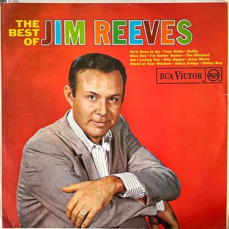 Jim Reeves - The Best Of Jim Reeves (LP) (G-VG/G)