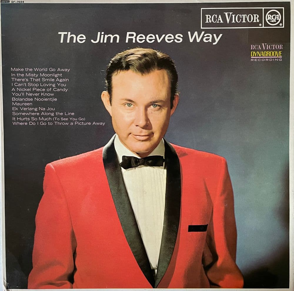 Jim Reeves - The Jim Reeves Way LP G /G-VG