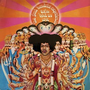 Jimi Hendrix Experience (The) - Axis: Bold As Love (1st Pressing Mono LP + Insert) (VG/VG)