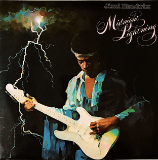 Jimi Hendrix - Midnight Lightning (LP) (VG-/G+)