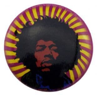 Jimi Hendrix - Psychedelic (25mm Button Badge)