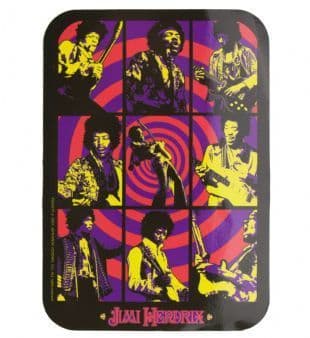 Jimi Hendrix - Psychedelic Pop Art (Sticker)