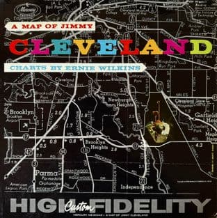 Jimmy Cleveland - A Map Of Jimmy Cleveland (LP) (VG-/VG-)