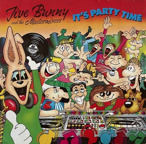Jive Bunny And The Mastermixers ‎- It's Party Time (LP) (VG-/G++)
