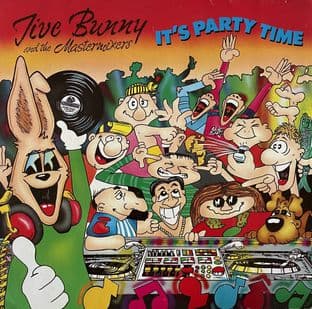 Jive Bunny And The Mastermixers - It's Party Time (LP) (VG-/G++)