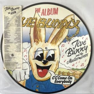 Jive Bunny And The Mastermixers - The Album (LP) (Picture Disc) (EX-/EX)