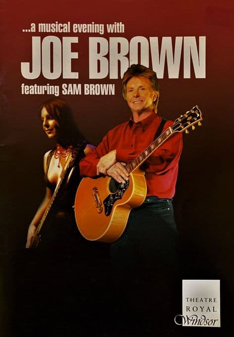 Joe Brown ft Sam Brown - A Musical Evening With... 2005 (Programme) (VG-)