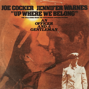 Joe Cocker & Jennifer Warnes - Up Where We Belong (7") (G-VG/G-VG)