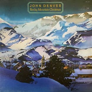 John Denver - Rocky Mountain Christmas (LP) (VG-/G-VG)