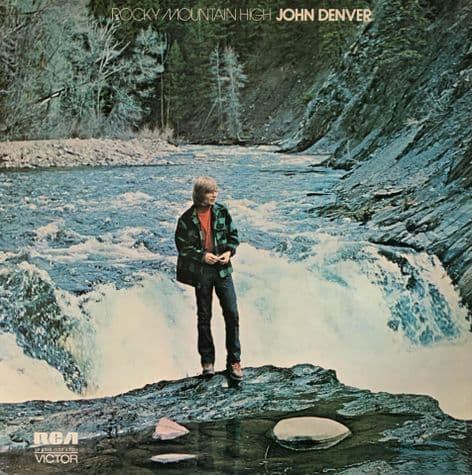 John Denver ‎- Rocky Mountain High (LP) (VG-EX/VG-)
