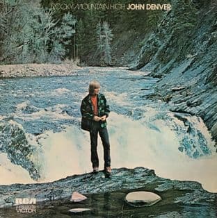 John Denver - Rocky Mountain High (LP) (VG-EX/VG-)