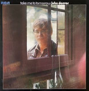 John Denver – Take Me To Tomorrow (LP) (VG/VG-)