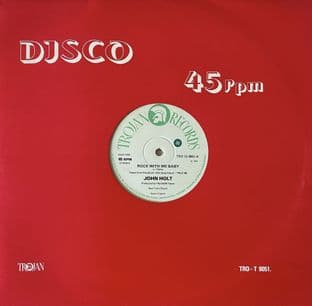 John Holt - Rock With Me Baby (12") (VG-EX/VG)
