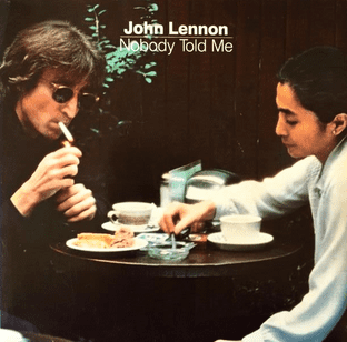 John Lennon - Nobody Told Me (7") (VG/G-VG)