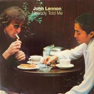 John Lennon - Nobody Told Me (7") (VG-/VG-)