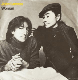 John Lennon - Woman (7") (VG-/VG-)