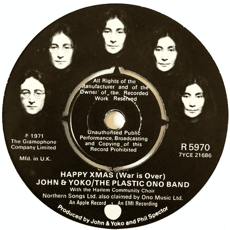 John Lennon/Yoko Ono & The Plastic Ono Band - Happy Xmas (War Is Over) (7