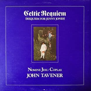 John Tavener - Celtic Requiem (Requiem For Jenny Jones) (LP) (VG+/VG-)
