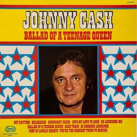 Johnny Cash -  Ballad Of A Teenage Queen (LP) (EX-/VG)