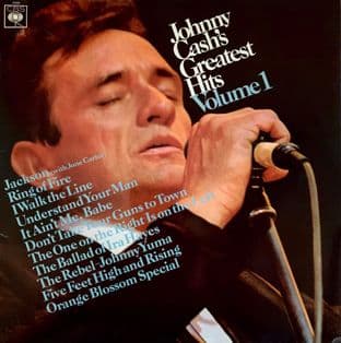 Johnny Cash - Greatest Hits Volume 1 (LP) (G-VG/VG)