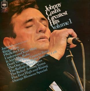 Johnny Cash - Greatest Hits Volume 1 (LP) (VG-/G-VG)