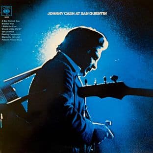 Johnny Cash - Johnny Cash At San Quentin (LP) (G/G++)