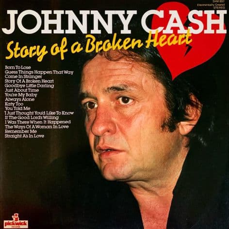 Johnny Cash -  Story Of A Broken Heart (LP) (G/G+)