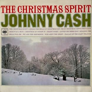 Johnny Cash - The Christmas Spirit (LP) (G-VG/G-VG)