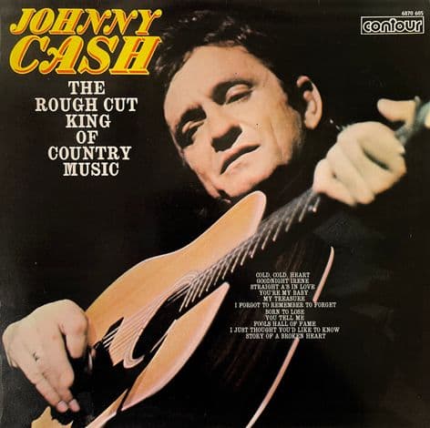 Johnny Cash - The Rough Cut King Of Country Music (LP) (VG-/VG-)