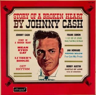 Johnny Cash & V/A - Story Of A Broken Heart (LP) (G++/VG-)