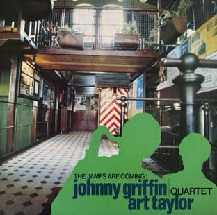 Johnny Griffin/Art Taylor Quartet - The Jamfs Are Coming! (LP) (VG-/VG)